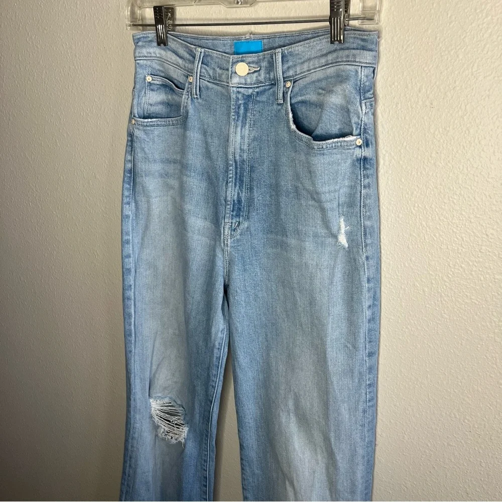 Mother Light Wash High Waisted Tunnel Vision Sneak Sippin’ Sweet Tea - Picture 7 of 16